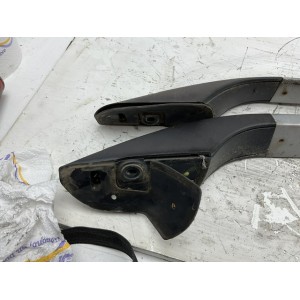 BARRE LONGITUDINALI TETTO FIAT Panda 2° Serie (03 10) versione argento