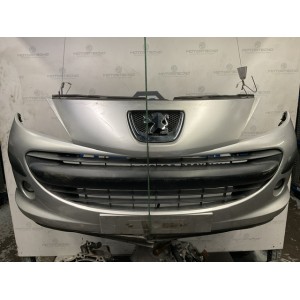 PARAURTI ANTERIORE COMPLETO PEUGEOT 207 (07 09) grigio metallizzato