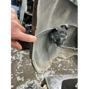 PARAURTI ANTERIORE COMPLETO NISSAN Qashqai 1° Serie (06 09) nero