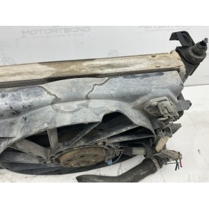 radiatore raffreddamento ed Elettroventola Per Fiat Panda II 169 Dal 2003 Al 2012 1.3 mjt Cod. 8785270