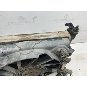 radiatore raffreddamento ed Elettroventola Per Fiat Panda II 169 Dal 2003 Al 2012 1.3 mjt Cod. 8785270