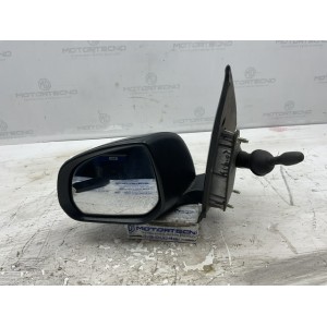 Specchietto retrovisore SINISTRO manuale Suzuki Alto Nissan Pixo /09-14 NERO