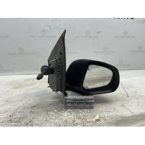 Specchietto retrovisore DESTRO manuale Suzuki Alto Nissan Pixo /09-14 NERO