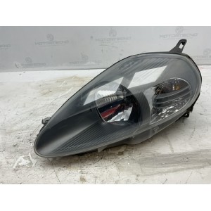FARO FANALE  ANTERIORE SINISTRO FIAT Grande Punto FONDO GRIGIO SPINOTTO VIOLA  (05 08)
