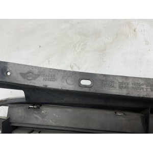 Mascherina grigia frontale cromo nera mini Cooper r56 originale