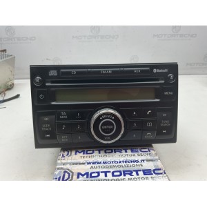 AUTORADIO NISSAN Qashqai 1° Serie 28185jd00a (06al09) senza codice di sblocco