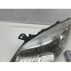 FARO FANALE PROIETTORE SINISTRO SX RENAULT MEGANE PARABOLA CROMATA lato guida 2008-2016