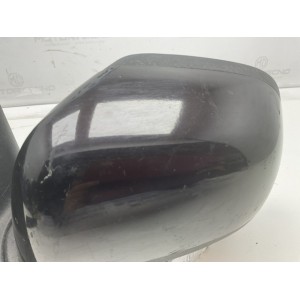 Specchietto retrovisore sinistro manuale Nissan Micra K13 sx lato guida 2010-2016 bordeaux