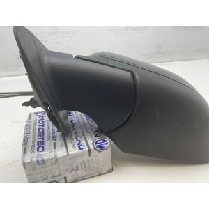 Specchietto retrovisore sinistro manuale Nissan Micra K13 sx lato guida 2010-2016 bordeaux