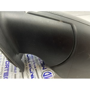 Specchietto retrovisore sinistro manuale Nissan Micra K13 sx lato guida 2010-2016 bordeaux