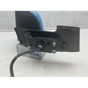 SPECCHIO SPECCHIETTO RETROVISORE SINISTRO SX ELETTRICO 5 PIN OPEL AGILA B ( 2008 - 2015 ) suzuki splash azzurrino lato guida