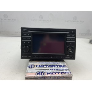 Autoradio cd bluetooth navigatore Nissan juke Bosch 7-612-830-052 (2011) senza manopola CON  codice di sblocco