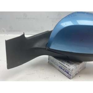 SPECCHIO SPECCHIETTO RETROVISORE SINISTRO SX ELETTRICO 5 PIN OPEL AGILA B ( 2008 - 2015 ) suzuki splash azzurrino lato guida