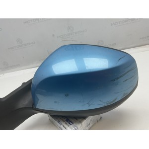 SPECCHIO SPECCHIETTO RETROVISORE SINISTRO SX ELETTRICO 5 PIN OPEL AGILA B ( 2008 - 2015 ) suzuki splash azzurrino lato guida