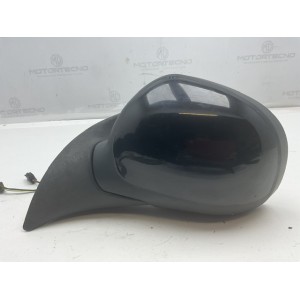 Specchietto retrovisore sinistro Citroen c3 pluriel 1a serie ribaltabile versione grande calotta nera 7 pin
