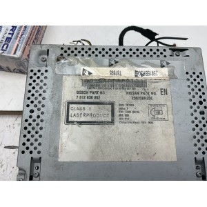 Autoradio cd bluetooth navigatore Nissan juke Bosch 7-612-830-052 (2011) senza manopola CON  codice di sblocco