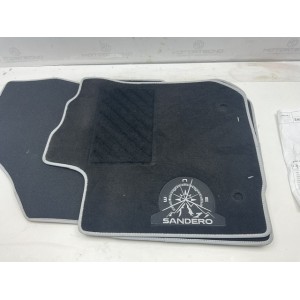 Set di tappeti tappetini originali Dacia Sandero Stepway 2012 2018 ricamati