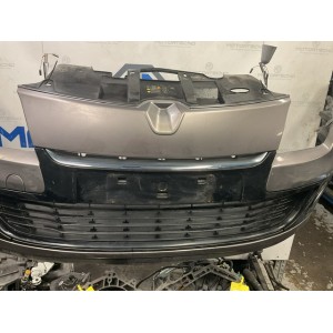 Paraurti anteriore completo grigio metallizzato per Renault megane 3 serie RESTILYNG 2011