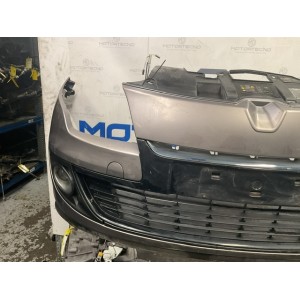 Paraurti anteriore completo grigio metallizzato per Renault megane 3 serie RESTILYNG 2011