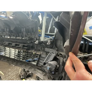 Paraurti anteriore completo grigio metallizzato per Renault megane 3 serie RESTILYNG 2011