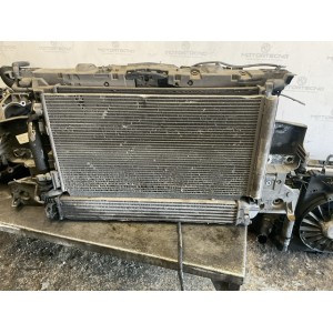 CALANDRA COMPLETA DI RADIATORI RENAULT MEGANE 3 1.9 DCI RADIATORI A/C, ACQUA, INTERCOOLER, VENTOLA, MANCA TRAVERSA ANNO: 2010