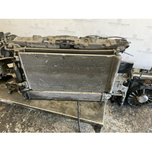 CALANDRA COMPLETA DI RADIATORI RENAULT MEGANE 3 1.9 DCI RADIATORI A/C, ACQUA, INTERCOOLER, VENTOLA, MANCA TRAVERSA ANNO: 2010