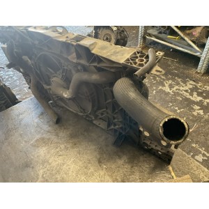 CALANDRA COMPLETA DI RADIATORI RENAULT MEGANE 3 1.9 DCI RADIATORI A/C, ACQUA, INTERCOOLER, VENTOLA, MANCA TRAVERSA ANNO: 2010