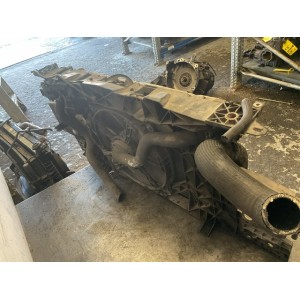CALANDRA COMPLETA DI RADIATORI RENAULT MEGANE 3 1.9 DCI RADIATORI A/C, ACQUA, INTERCOOLER, VENTOLA, MANCA TRAVERSA ANNO: 2010