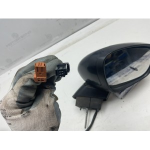 SPECCHIETTO RETROVISORE DESTRO CITROEN C3 Serie 0207156 2326.76.024 (09 15) calotta nera 7 pin