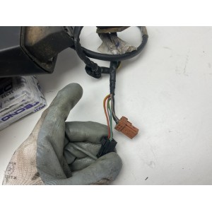 SPECCHIETTO RETROVISORE SINISTRO SX CITROEN C3 Serie 0207156 2326.76.023 (09 15) calotta grigio antracite 9 pin