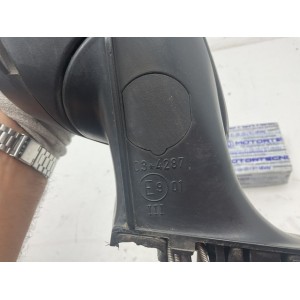 SPECCHIETTO RETROVISORE DESTRO MANUALE SKODA Fabia  2° Serie (07 14) calotta blu