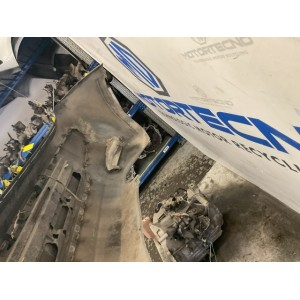 Paraurti posteriore completo per Fiat punto Evo, colore nero pre RESTILYNG compatibile con tutte le motorizzazioni