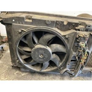 CALANDRA COMPLETA DI INTERCOOLER RADIATORI E VENTOLA CITROEN C4 Picasso Mk1 (06 13)