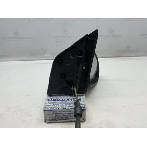 Specchietto manuale destro smart 451 dal 2007 al 2014, calotta nera