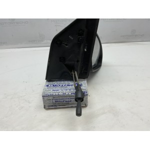 Specchietto manuale destro smart 451 dal 2007 al 2014, calotta nera