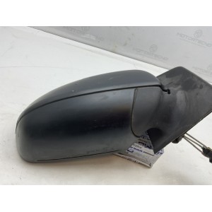 Specchietto manuale destro smart 451 dal 2007 al 2014, calotta nera