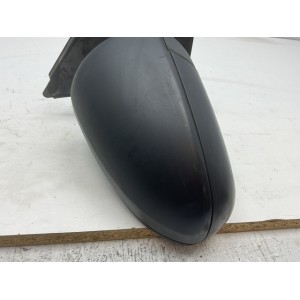 Specchietto manuale destro smart 451 dal 2007 al 2014, calotta nera
