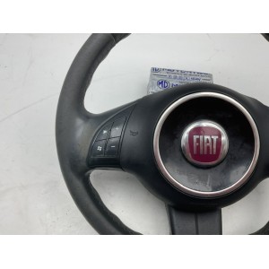 Volante completo di airbag e comandi radio Fiat 500 2007 2015 colore nero
