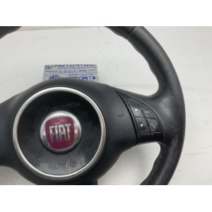 Volante completo di airbag e comandi radio Fiat 500 2007 2015 colore nero