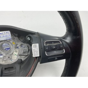 VOLANTE PER VOLKSWAGEN GOLF 6 BERLINA SENZA AIRBAG CON COMANDI RADIO (08 12)