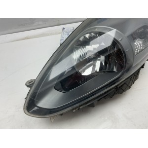 Faro fanale anteriore sinistro , Fiat punto Evo connettore viola, fondo grigio , nero Compatibile con tutte le motorizzazioni