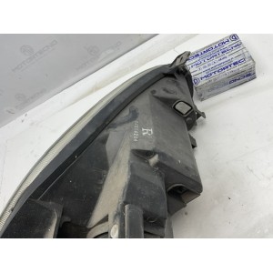 Faro fanale anteriore sinistro , Fiat punto Evo connettore viola, fondo grigio , nero Compatibile con tutte le motorizzazioni