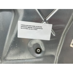 CREMAGLIERA MOTORINO ALZAVETRO  ANTERIORE SINISTRA VOLKSWAGEN Polo  9N 6Y2959802 (02-05) 3 PORTE