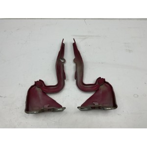 CERNIERE COFANO ANTERIORE DESTRA SINISTRA DX SX FIAT Panda 3° Serie (12in poi ) rosse