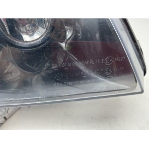 Faro fanale anteriore destro per Seat Ibiza 6L Cordoba dal 2002- 2009 doppia parabola fondo scuro