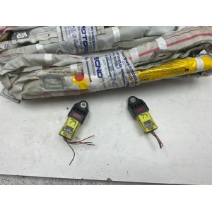 KIT AIRBAG A TENDINA LATO SINISTRO DESTRO TOYOTA Yaris COMPLETO DI SENSORI  Serie Ex20060139 (14 16)