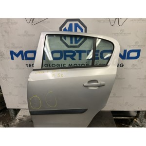 PORTIERA POSTERIORE SINISTRA  COMPLETA DI PANNELLO INTERNO OPEL Corsa D 5P 2° Serie (07 14) GRIGIO METALLIZZATO