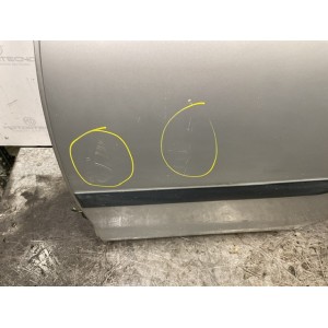 PORTIERA POSTERIORE SINISTRA  COMPLETA DI PANNELLO INTERNO OPEL Corsa D 5P 2° Serie (07 14) GRIGIO METALLIZZATO