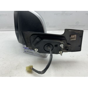 SPECCHIETTO RETROVISORE SINISTRO OPEL Agila B 024541 (08) elettrico 5 pin calotta grigio metallizzato
