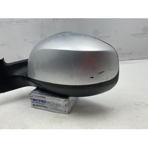 SPECCHIETTO RETROVISORE SINISTRO OPEL Agila B 024541 (08) elettrico 5 pin calotta grigio metallizzato